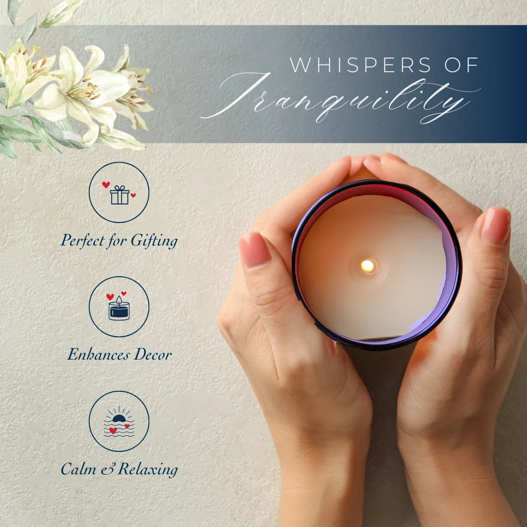 fresh whispers of tranquility candle
