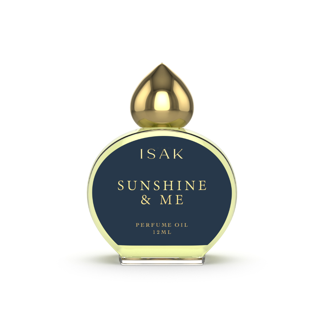 Sunshine & Me Atta,sunshine,clove,lemon,blue box , Isak Fragrances
