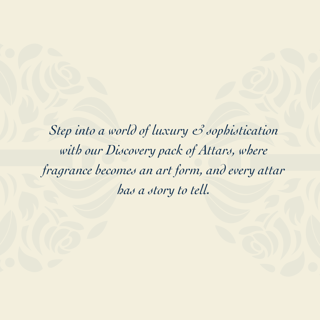 Gift Pack Attars - Fragrant Blue Box