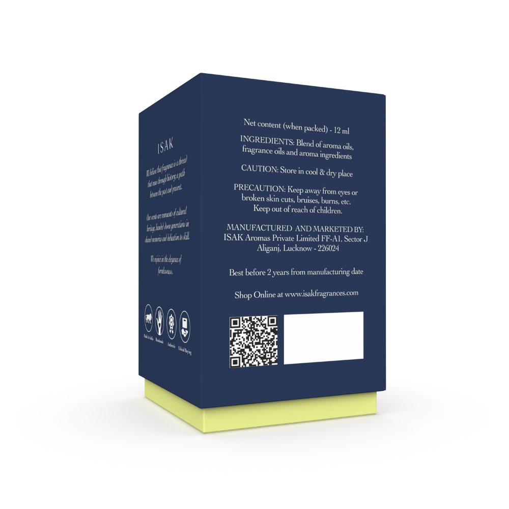 Crimson Oudh Attar, Isak Fragrances ,made in india