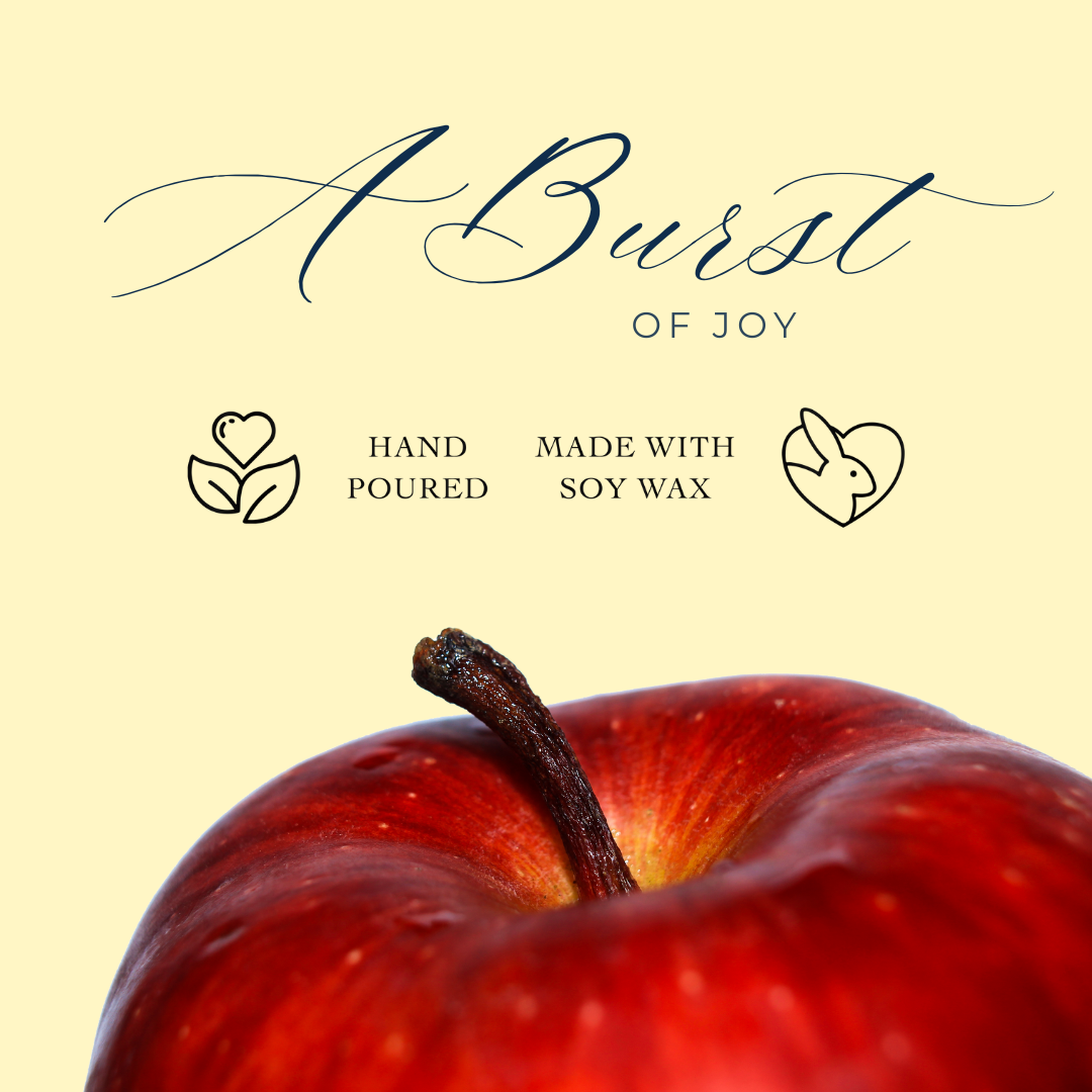 Burst of joy made with soy wax