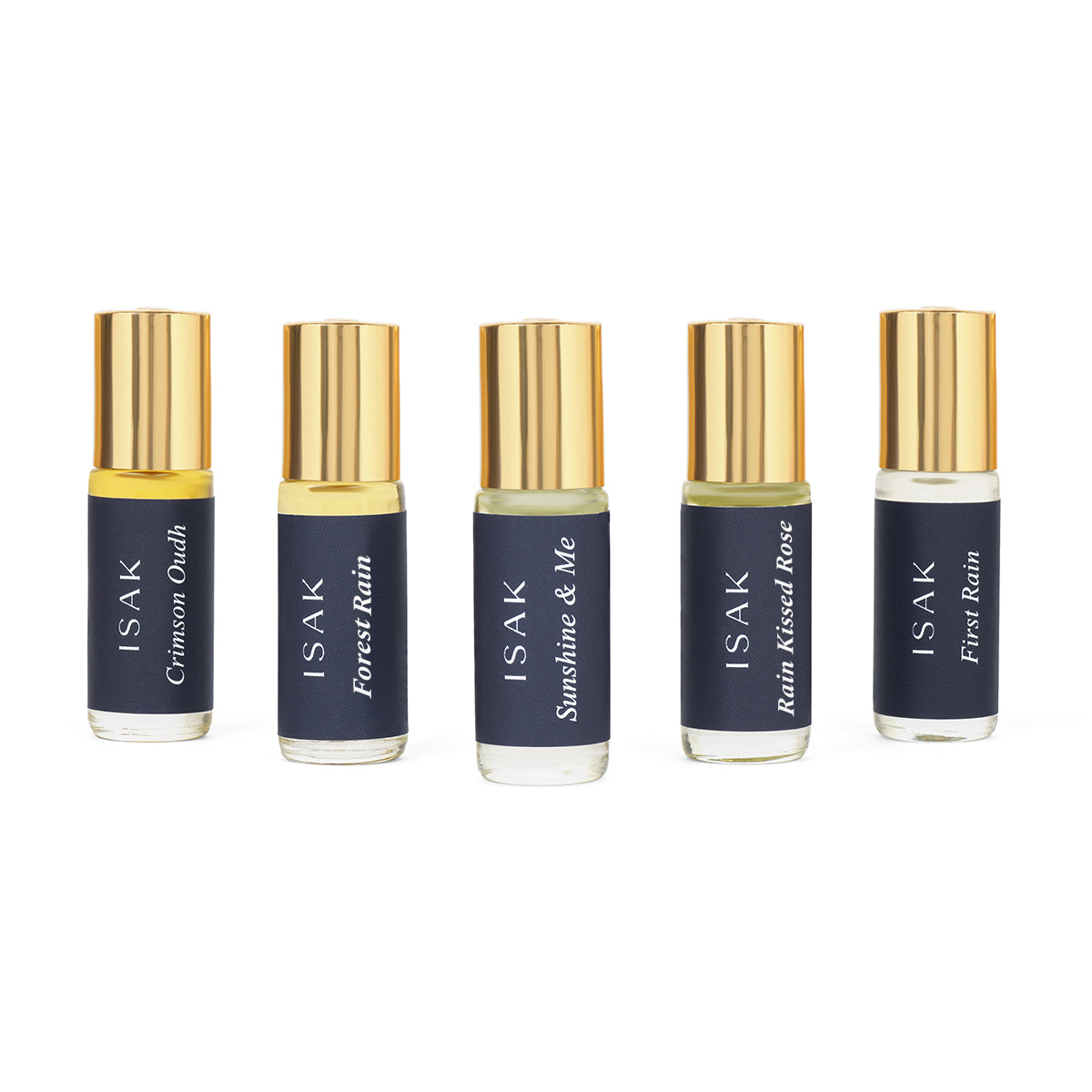 sample attar pack of 5 scents
