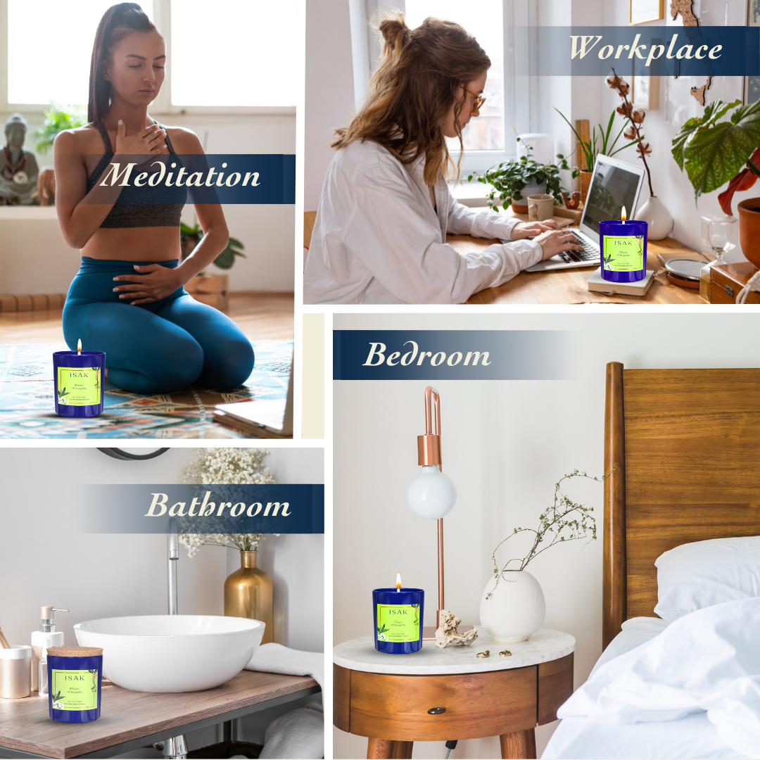 Where to use whispers of tranquility candle