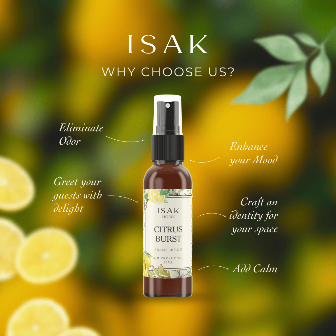 Isak Air Freshener Citrus Burst Air Freshener