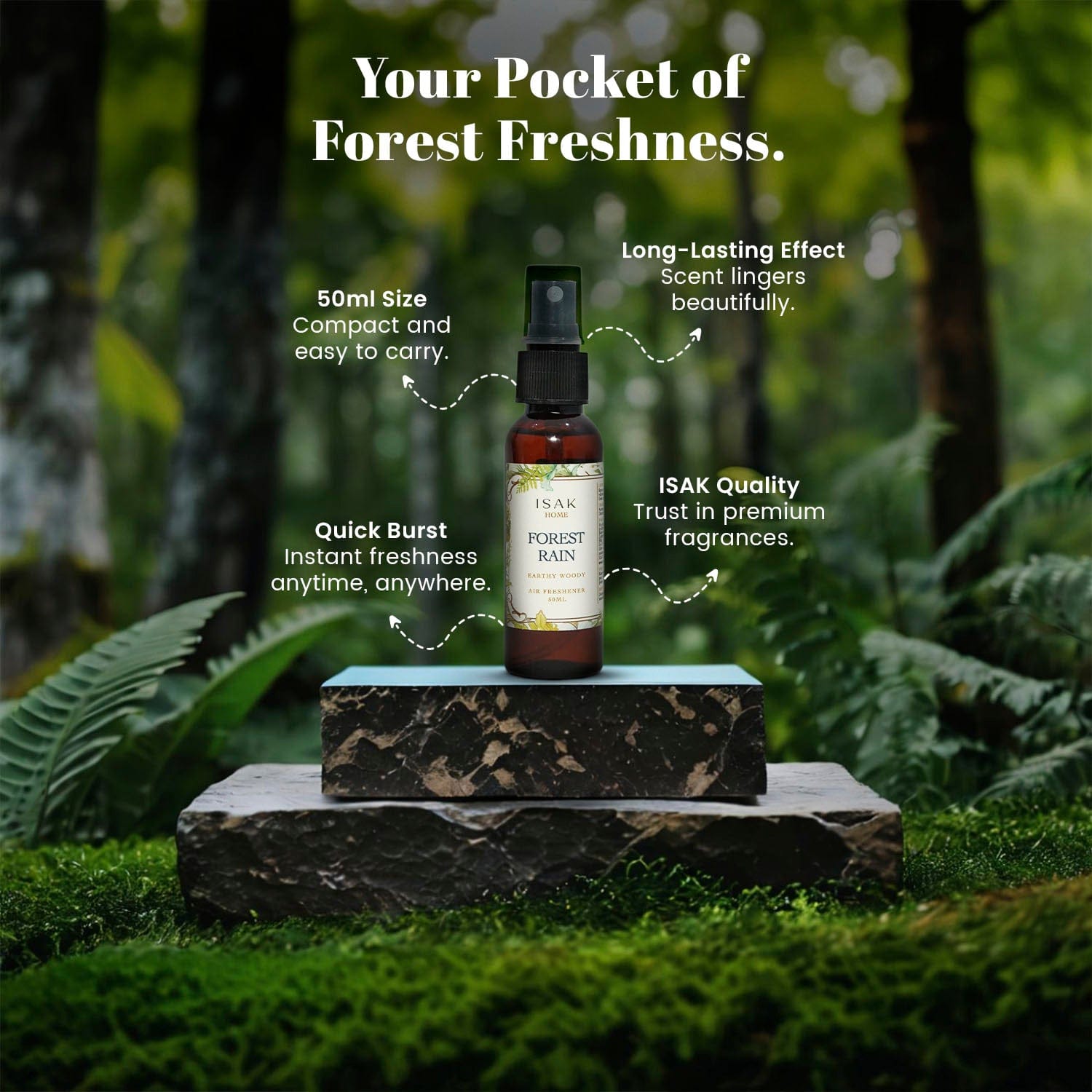 Isak Air Freshener Forest Rain Air Freshener