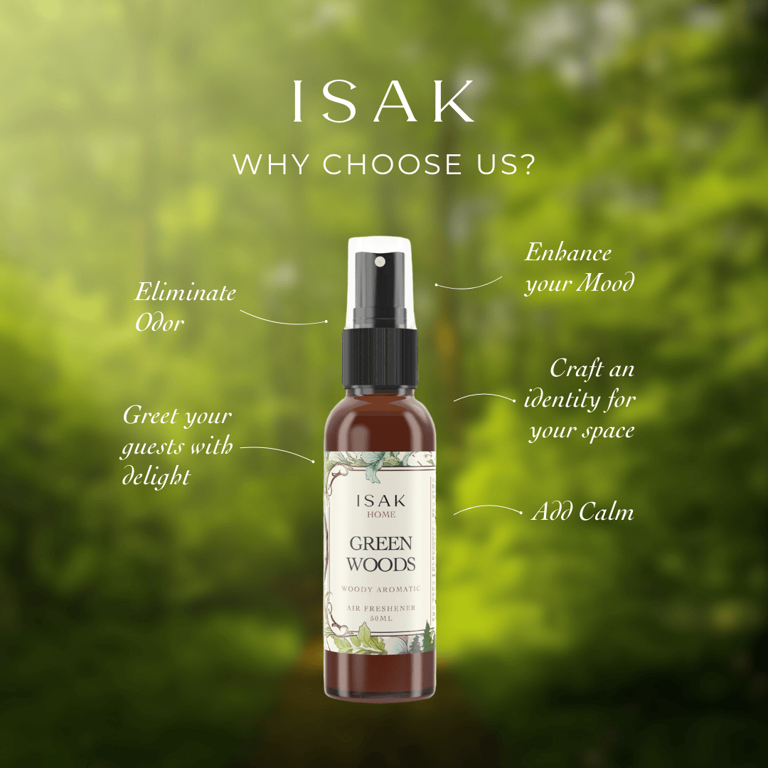 Isak Air Freshener Green Woods Air Freshener