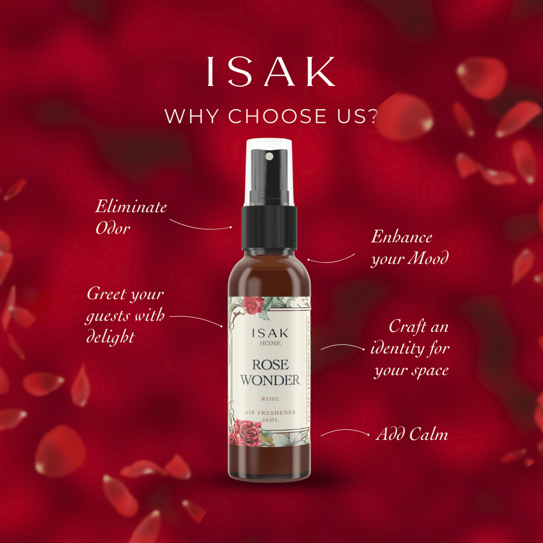 Isak Air Freshener Rose Wonder Air Freshener