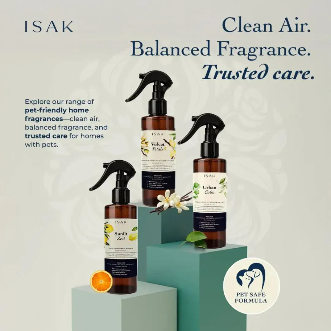 Isak Air Freshener 200ml Velvet Petals Pet Home Fragrance