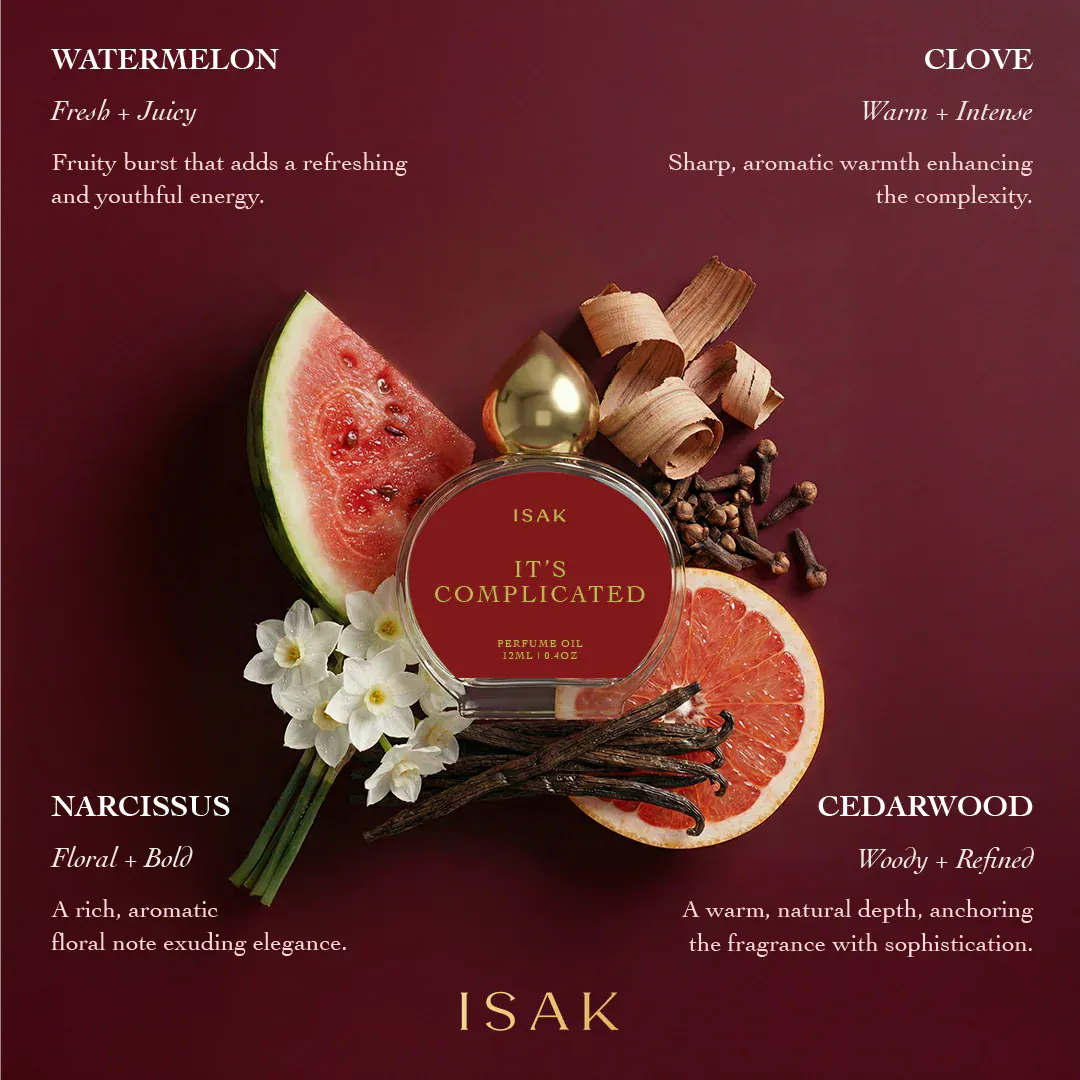 ISAK Attar 12ml It's Complicated Attar