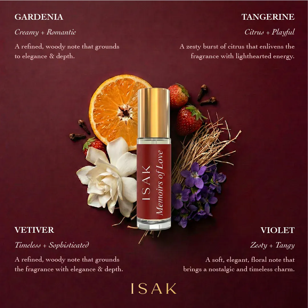 ISAK Attar 3ml Memoirs Of Love Attar Minis