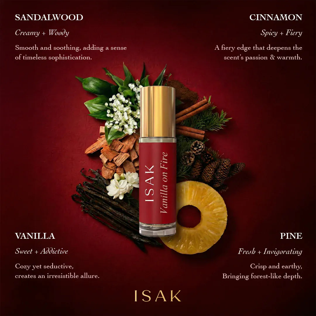 ISAK Attar 3ml Vanilla On Fire Attar Minis