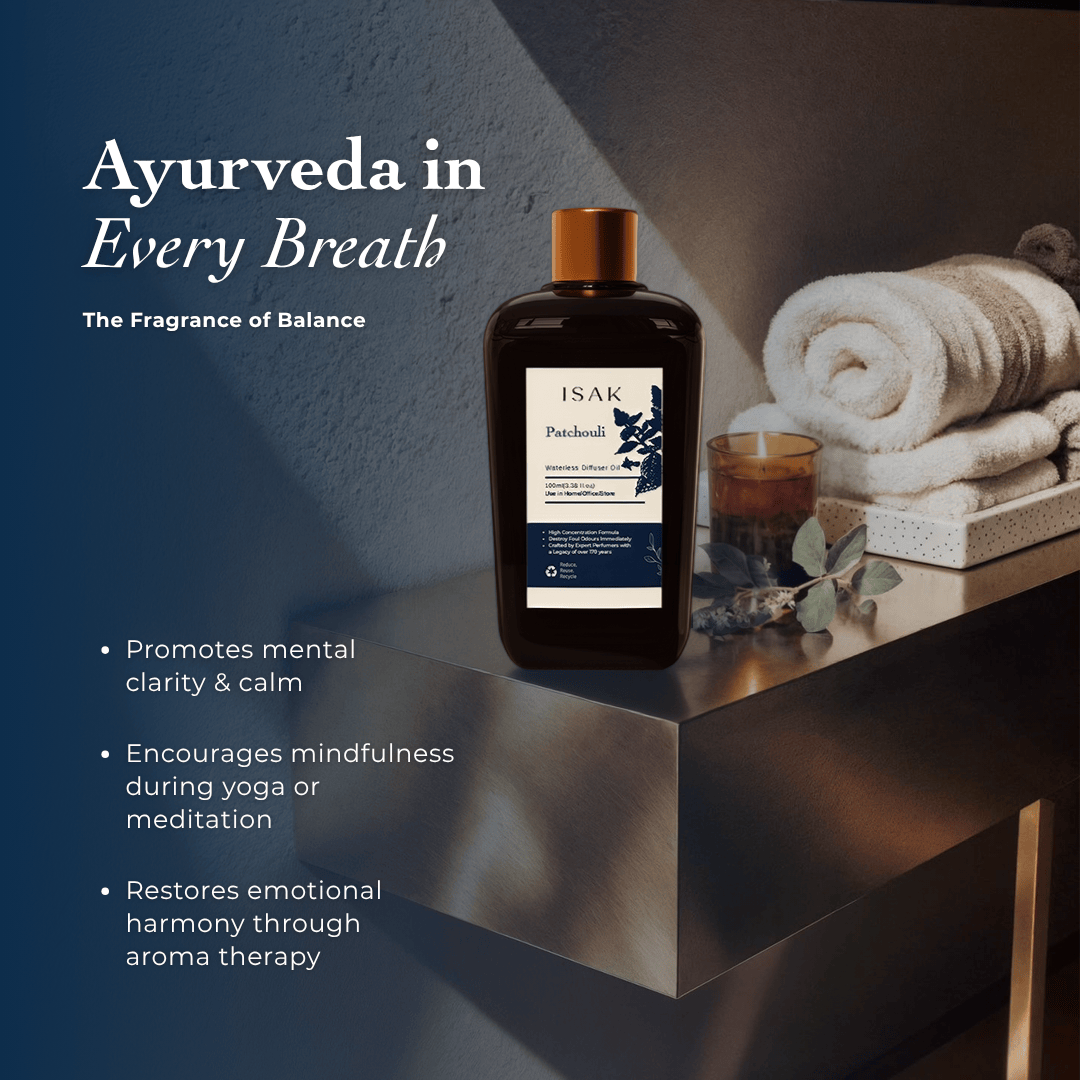 ISAK Diffuser Oil 100ml Patchouli Waterless Diffuser Oil