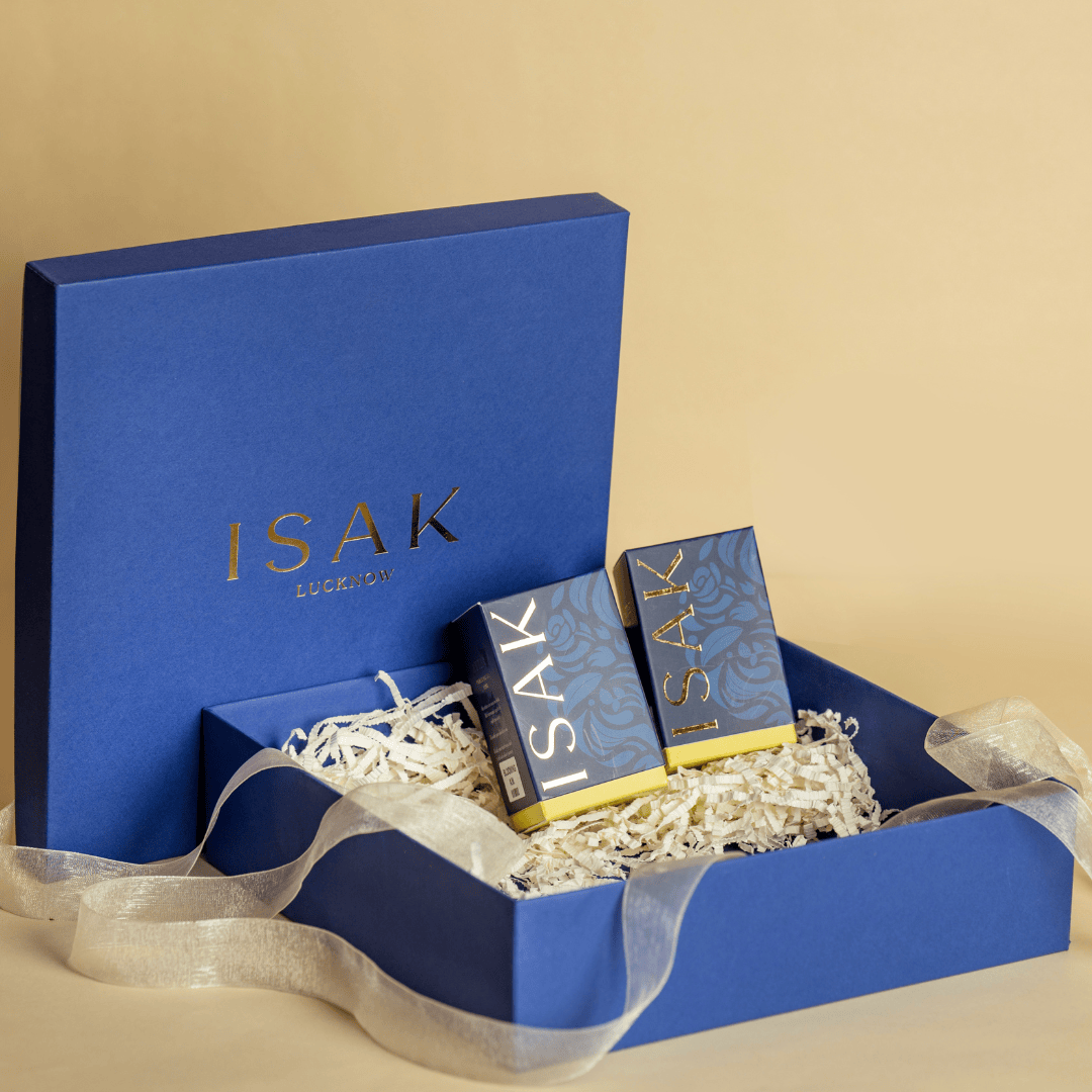 Isak Gift Pack Gift Pack Attars - Fragrant Blue Box
