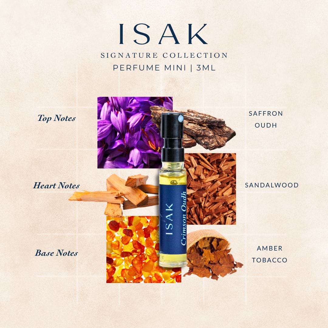 ISAK Perfume Sample Crimson Oudh Perfume Sample