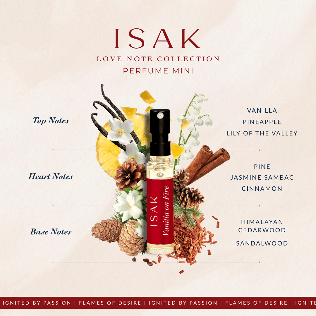 ISAK Perfume Sample Vanilla on Fire Perfume Sample
