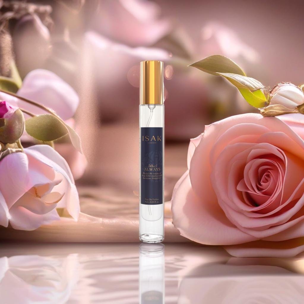 Rose & vetiver perfume
