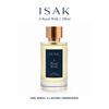 Perfume bottle with ISAK Royal Walk woody perfume with Oudh