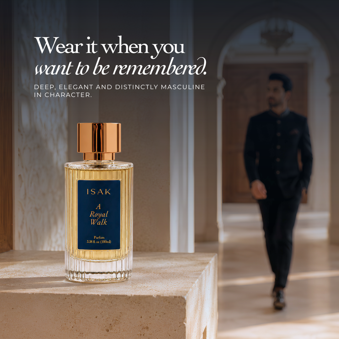 Perfume bottle 100ml deep and elegant