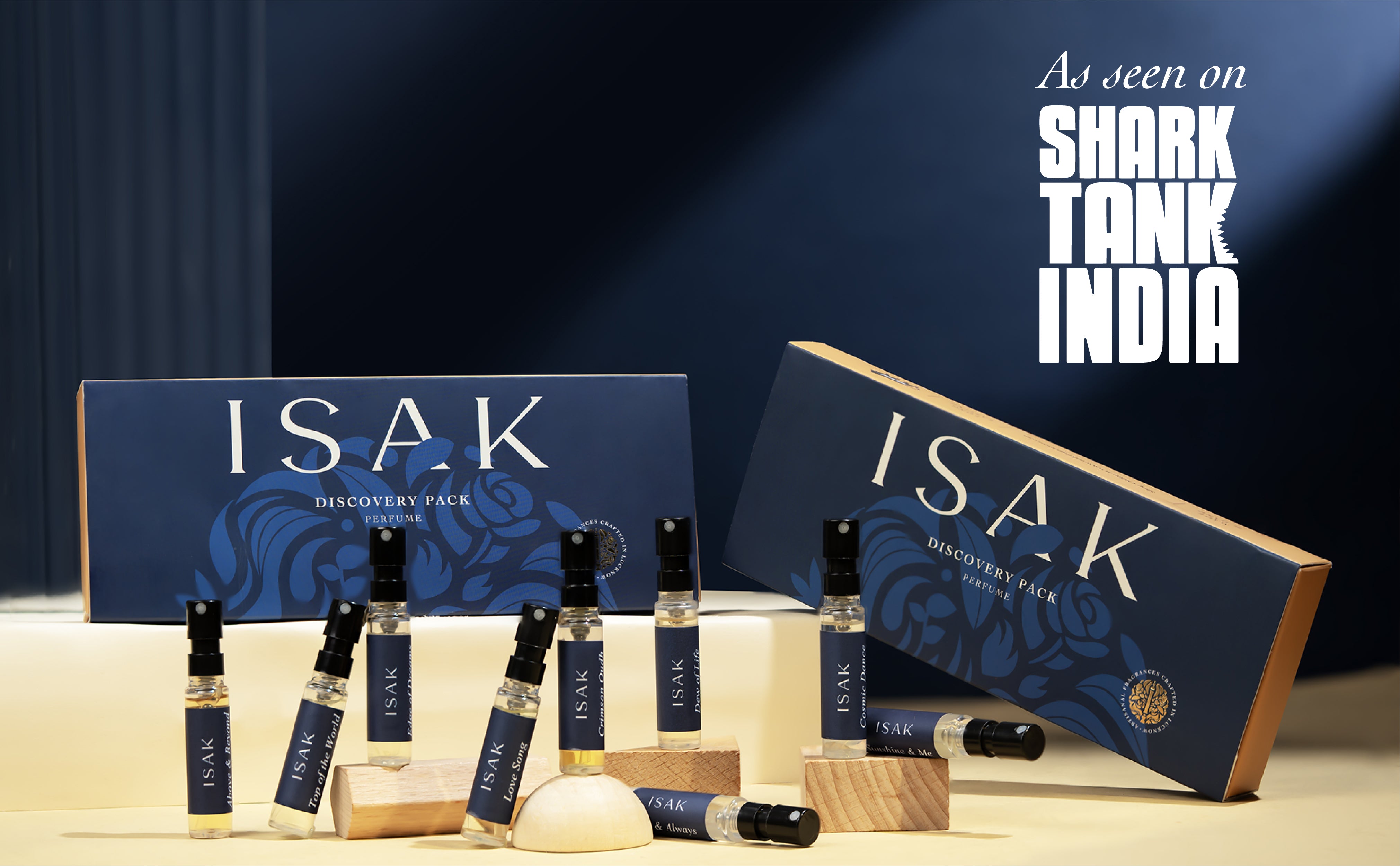 sample collection of the 9 unisex perfumes