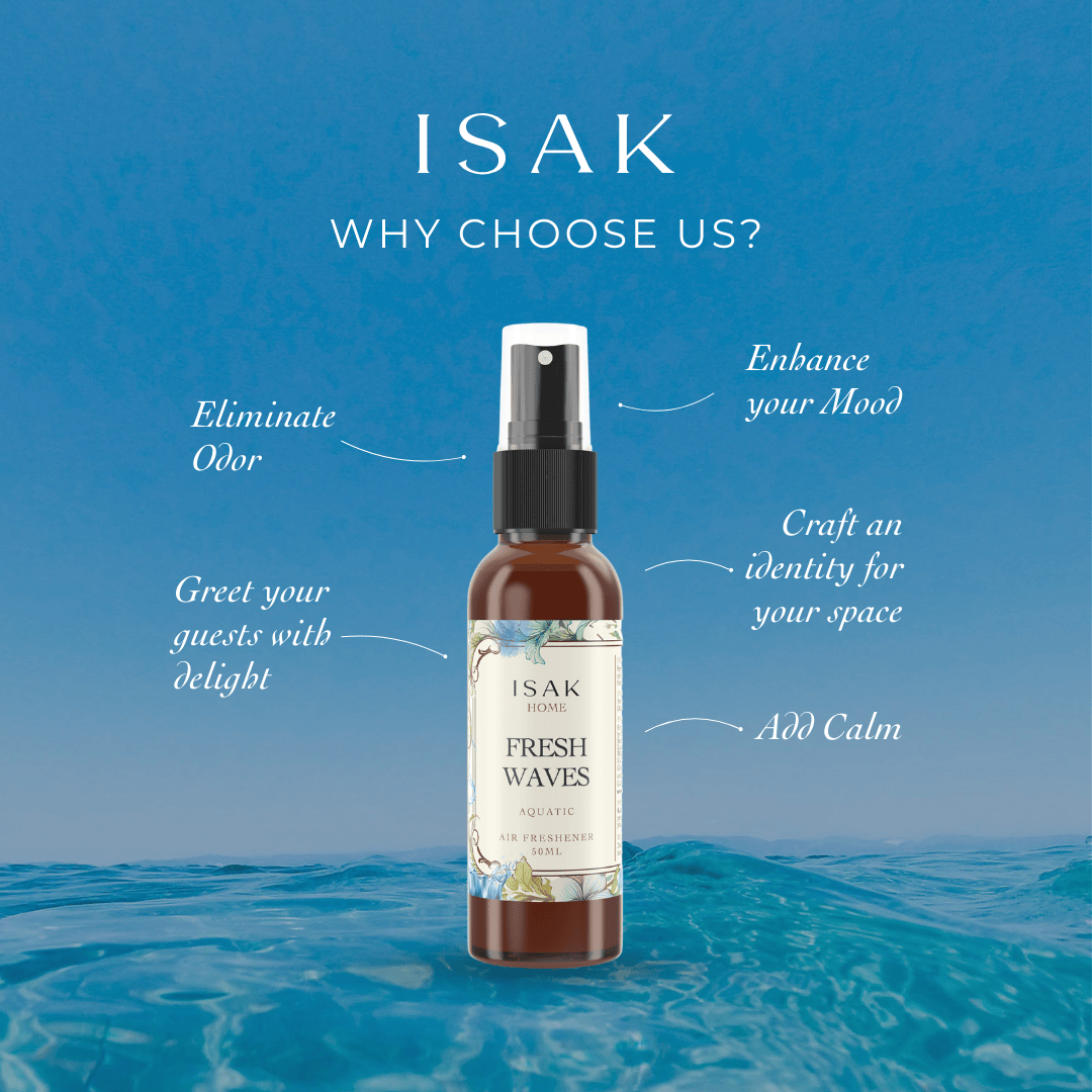 Isak Air Freshener Fresh Waves Air Freshener