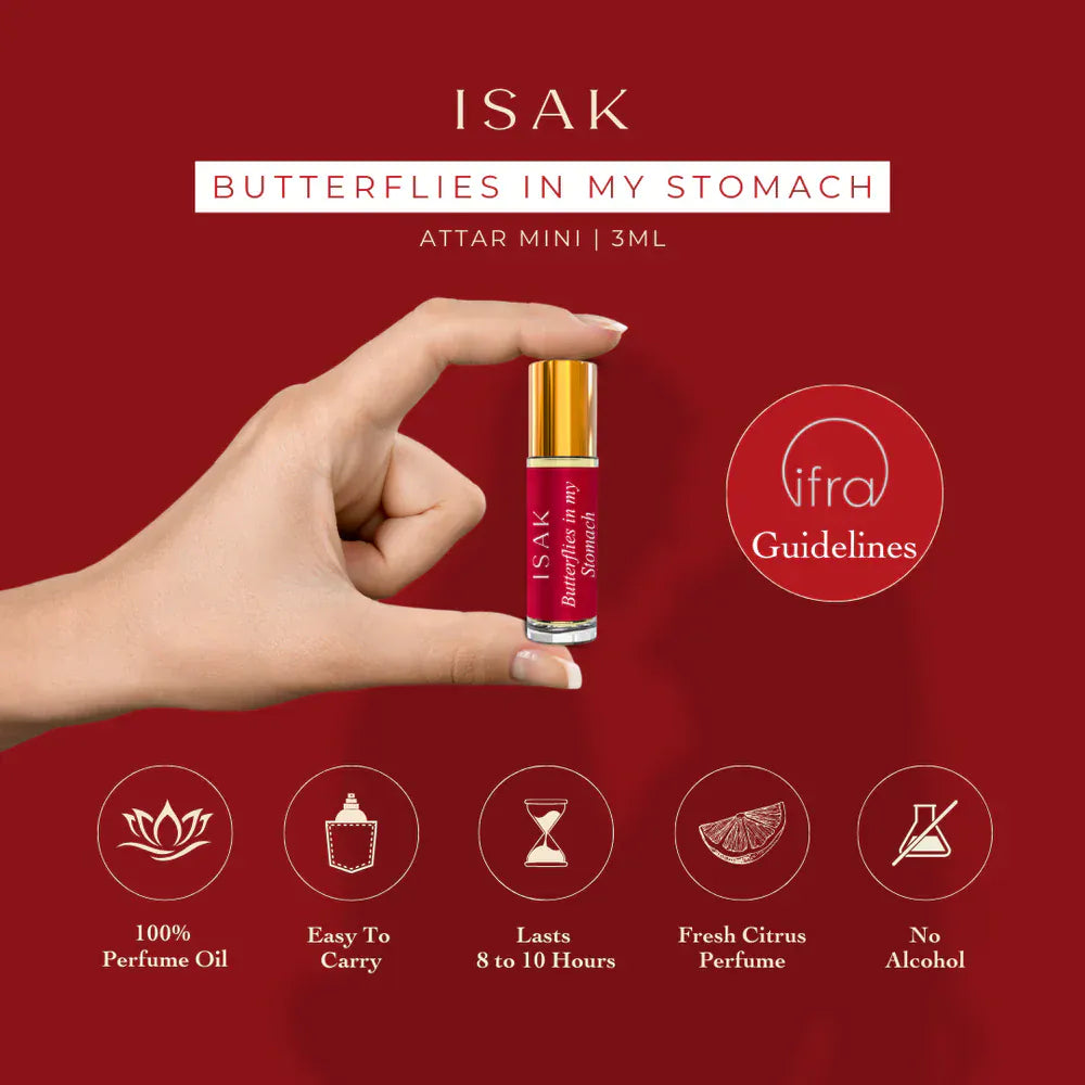 ISAK Attar 3ml Butterflies In My Stomach Attar Minis