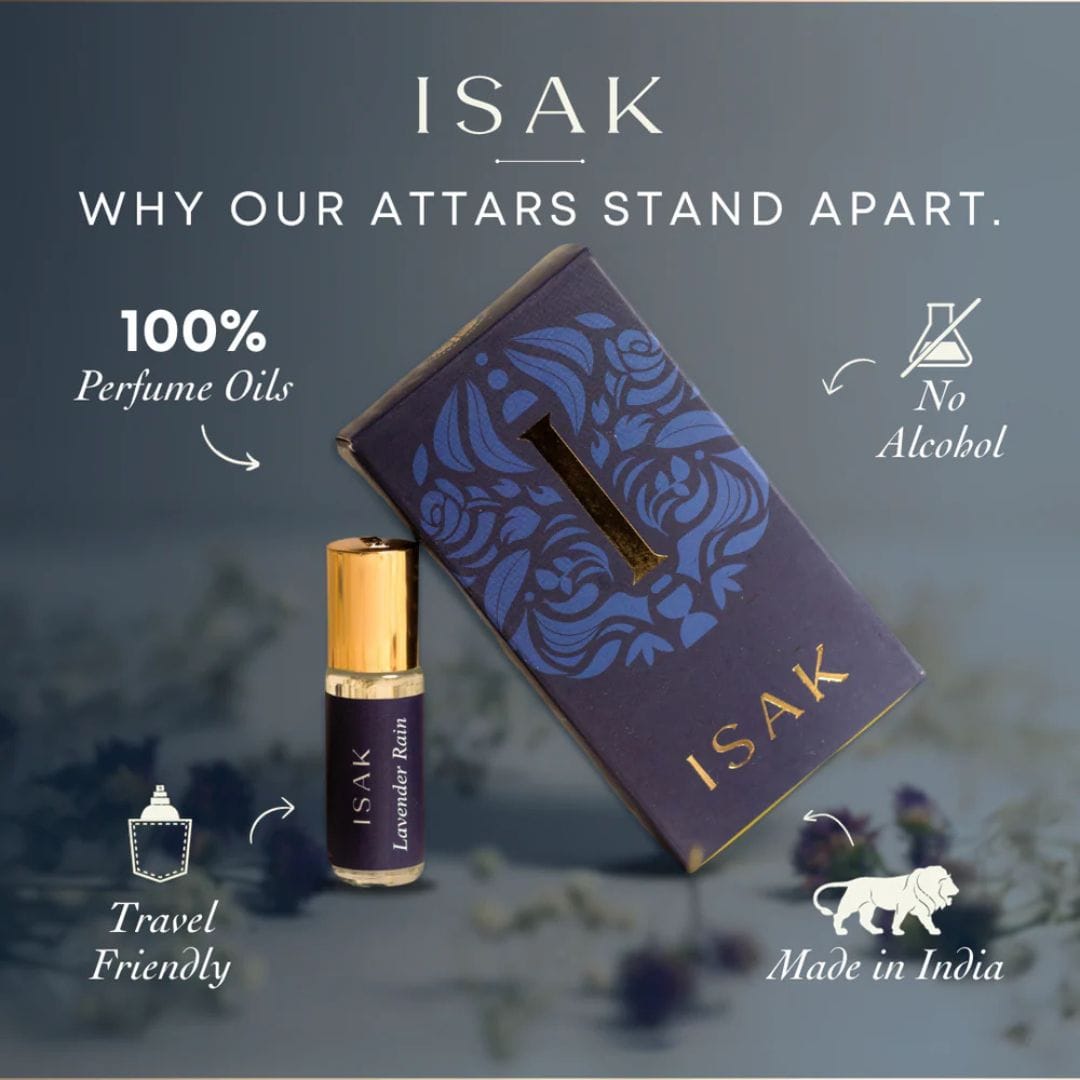 Isak Attar 3ml Lavender Rain Attar Minis