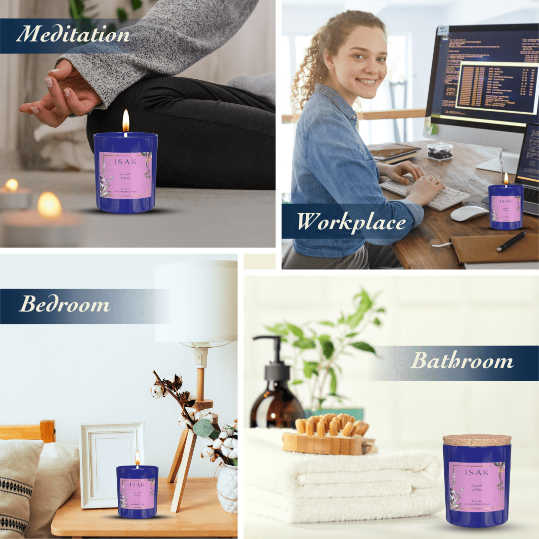 ISAK Candles Lavender Lullaby Scented Candle