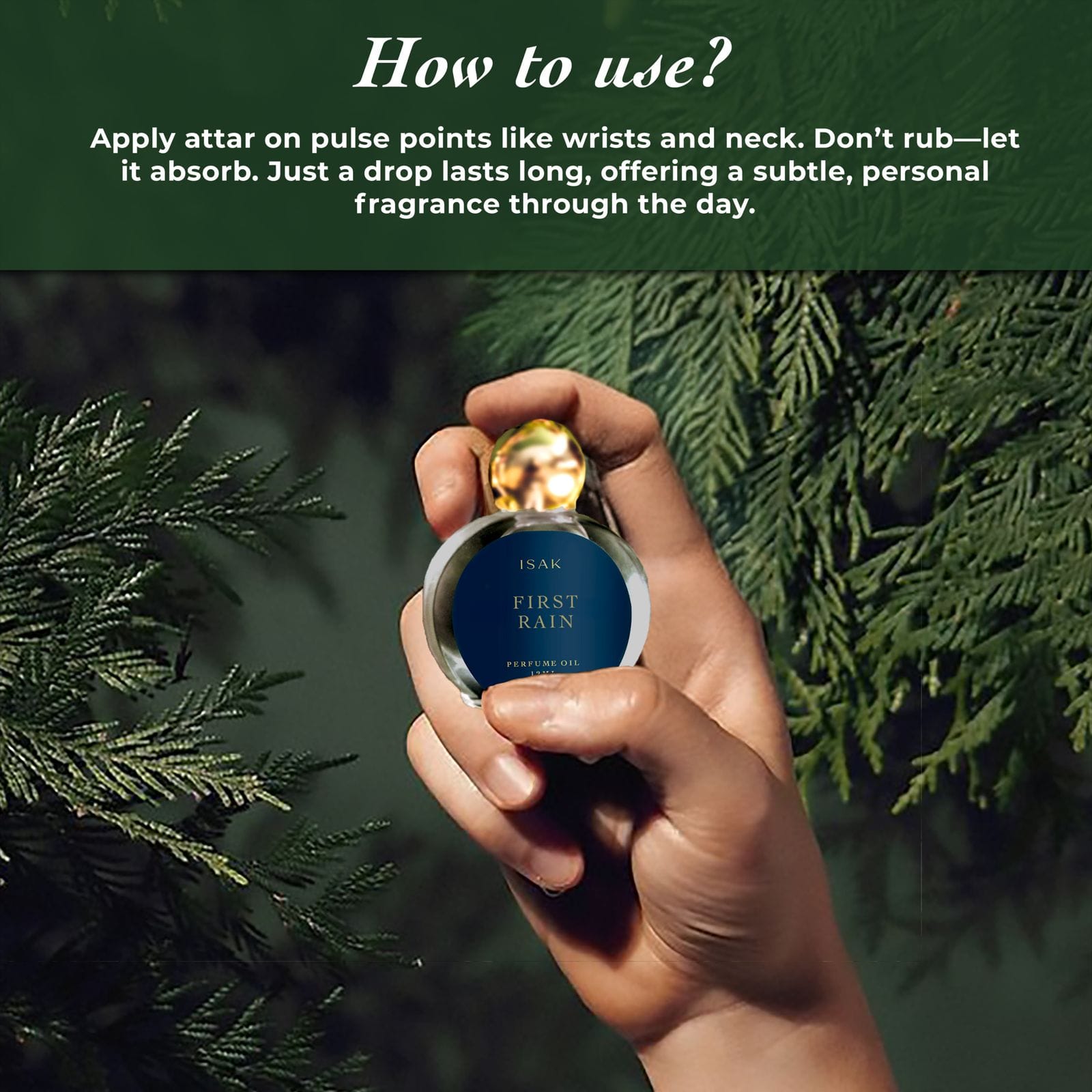 ISAK Combo Pack - First Rain Forest Rain Attar