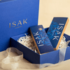 ISAK Discovery Pack gift box with ribbon and perfume sample boxes