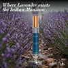 Isak Lavender Rain 9ml perfume mini bottle with gold cap, blue label