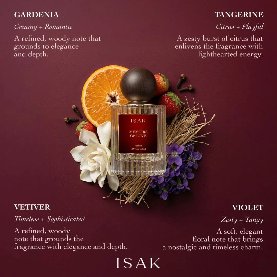 ISAK Perfume 50ml Memoirs of Love