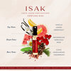 Its Complicated perfume sample bottle with illustrated citrus and florals