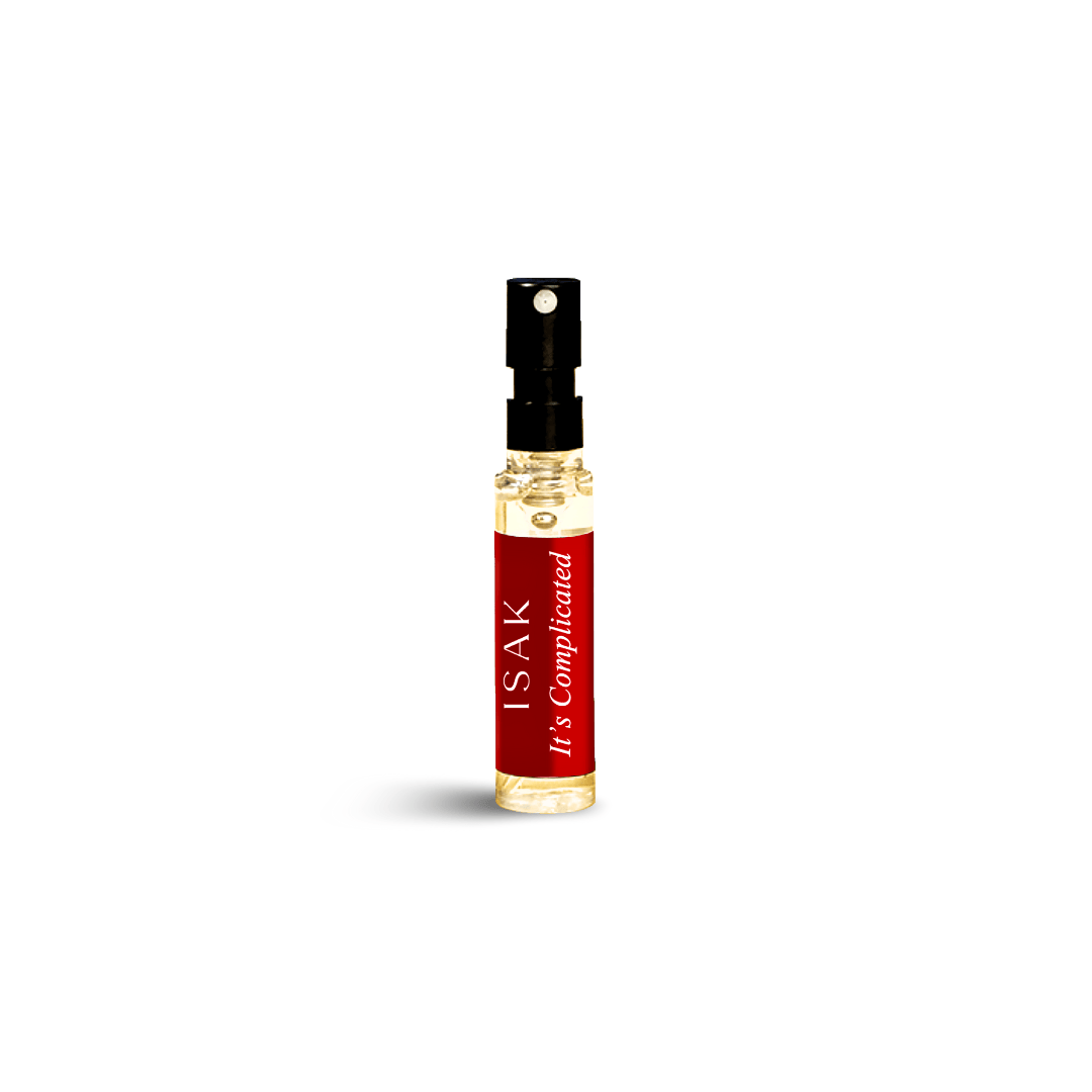 Its Complicated perfume sample spray bottle